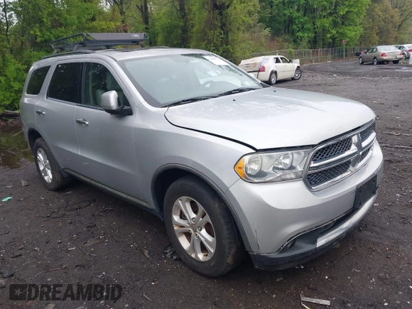 2013 Dodge Durango Crew with VIN 1C4SDJDT8DC565608, listed as a IAAI auction lot 42181773 with 161,485 mi miles and . Bid and sale history available at DreamBid. Image 1.