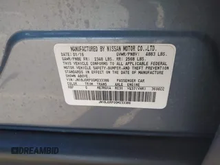 2016 Infiniti QX50 with VIN JN1BJ0RP0GM233386, listed as a IAAI auction lot 41535643 with 96,295 mi miles. Bid and sale history available at carsss.com. Image 9.