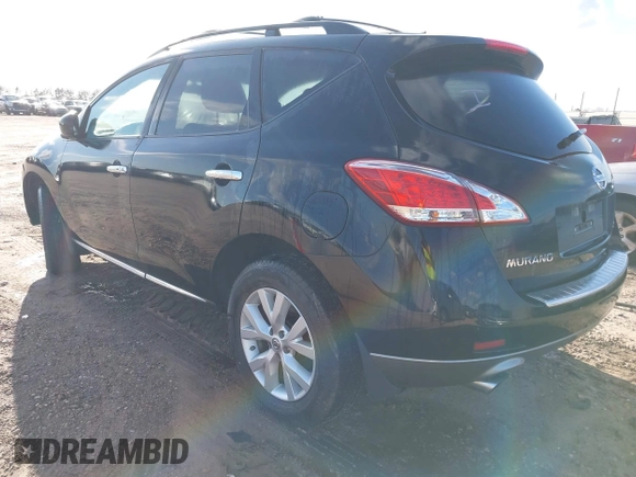 2011 Nissan Murano SL with VIN JN8AZ1MU6BW057143, listed as a IAAI auction lot 41738054 with 147,468 mi miles. Bid and sale history available at carsss.com. Image 3.