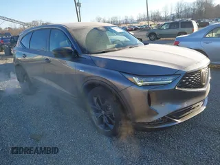 2022 Acura MDX w/A-Spec Package with VIN 5J8YE1H02NL034771, listed as a IAAI auction lot 41371641 with 19,851 mi miles. Bid and sale history available at carsss.com. Image 1.