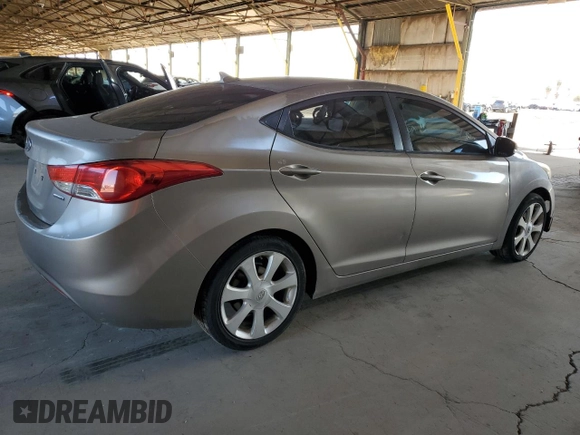 2011 Hyundai Elantra GLS with VIN 5NPDH4AE2BH019084, listed as a Copart auction lot 54944995 with 240,202 mi miles and Clean Title. Bid and sale history available at carsss.com. Image 3.