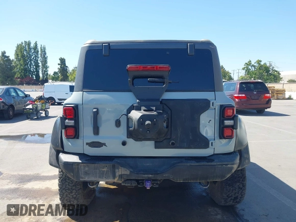 2023 Ford Bronco Raptor with VIN 1FMEE5JR7PLC04106, listed as a IAAI auction lot 42316422 with 6,859 mi miles and . Bid and sale history available at DreamBid. Image 17.