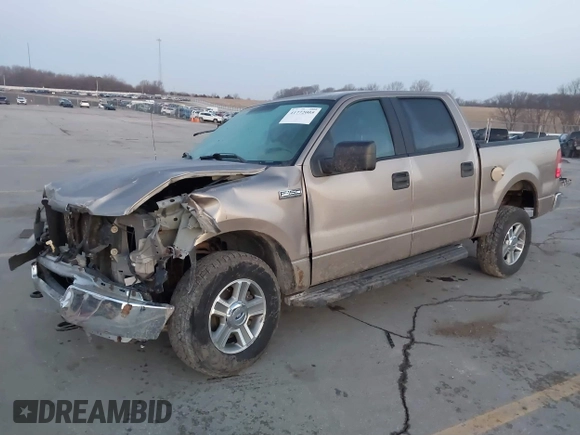 2005 Ford F-150 XLT with VIN 1FTPW14565KB71646, listed as a IAAI auction lot 41772005 with 180,735 mi miles. Bid and sale history available at carsss.com. Image 18.