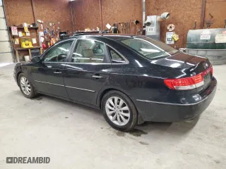 2006 Hyundai Azera SE with VIN KMHFC46F56A130424, listed as a Copart auction lot 53568095 with 183,797 mi miles and Salvage Title. Bid and sale history available at carsss.com. Image 2.