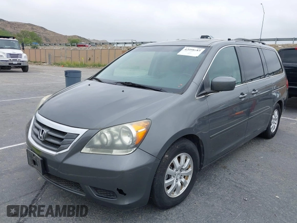 2008 Honda Odyssey EX-L with VIN 5FNRL38708B088921, listed as a IAAI auction lot 42098183 with 1 mi miles. Bid and sale history available at carsss.com. Image 2.