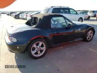 2000 BMW Z3 2.5L with VIN 4USCH9349YLG04016, listed as a Copart auction lot 57854414 with 93,116 mi miles and Clean Title. Bid and sale history available at carsss.com. Image 3.
