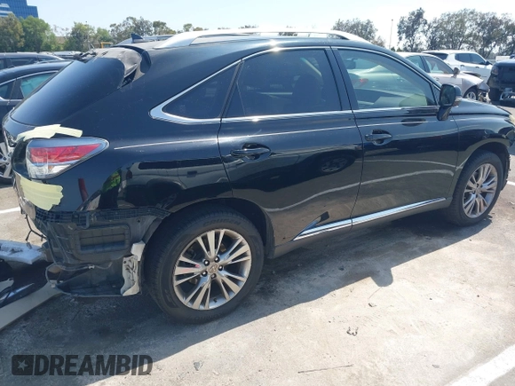 2013 Lexus RX 350 with VIN JTJZK1BAXD2009082, listed as a IAAI auction lot 42582172 with 175,902 mi miles and . Bid and sale history available at DreamBid. Image 4.