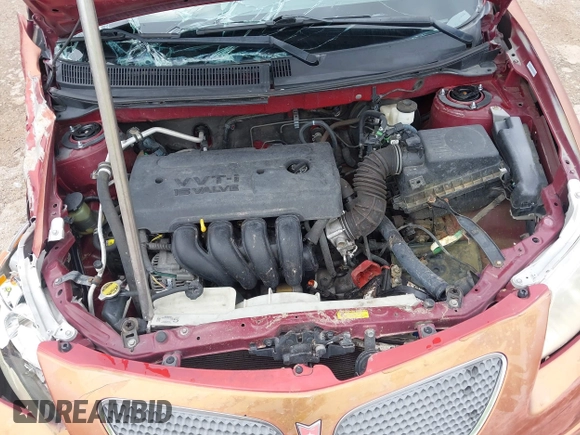 2005 Pontiac Vibe with VIN 5Y2SL63855Z427861, listed as a IAAI auction lot 42198390 with 53,921 mi miles and . Bid and sale history available at DreamBid. Image 10.