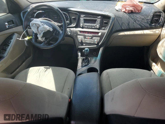 2013 Kia Optima EX with VIN KNAGM4AD6D5062360, listed as a Copart auction lot 60754425 with 156,886 mi miles and Salvage title. Bid and sale history available at DreamBid. Image 8.