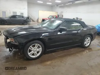 2012 Ford Mustang V6 with VIN 1ZVBP8EM7C5203504, listed as a Copart auction lot 52130465 with 134,394 mi miles and Clean Title. Bid and sale history available at carsss.com. Image 1.
