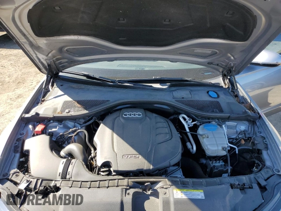 2017 Audi A6 Premium with VIN WAUC8AFC7HN014955, listed as a Copart auction lot 46093033 with 49,981 mi miles. Bid and sale history available at carsss.com. Image 11.