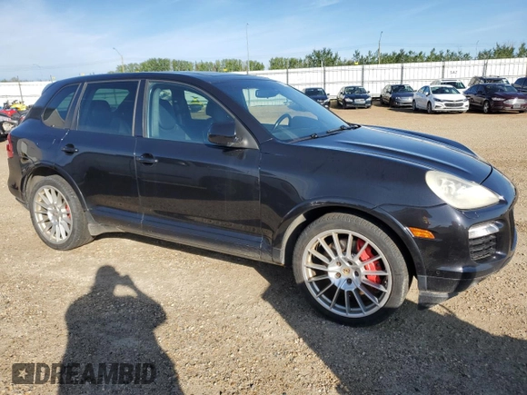 2009 Porsche Cayenne Turbo with VIN WP1AC29P89LA81315, listed as a Copart auction lot 62927605 with 101,454 mi miles and Salvage title. Bid and sale history available at DreamBid. Image 4.