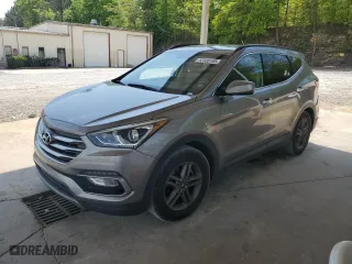 2017 Hyundai Santa Fe Sport 2.4L with VIN 5XYZU3LB7HG416868, listed as a Copart auction lot 53335165 with 135,944 mi miles and Salvage Title. Bid and sale history available at carsss.com. Image 1.