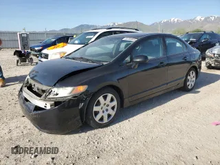 2008 Honda Civic LX z VIN 1HGFA16588L075606, wystawiony jako Copart lot #55765845 z przebiegiem 201 896 mil mil oraz Szkoda całkowita • Salvage title. Historia ofert i sprzedaży dostępna na DreamBid. Obrazek 1.