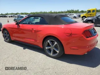 2015 Ford Mustang V6 with VIN 1FATP8EM9F5382940, listed as a Copart auction lot 56762445 with 47,155 mi miles and Salvage title. Bid and sale history available at DreamBid. Image 2.