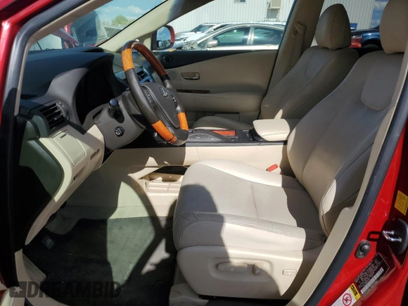 2011 Lexus RX 350 with VIN 2T2ZK1BA6BC051925, listed as a Copart auction lot 53166295 with 100,636 mi miles and Salvage Title. Bid and sale history available at carsss.com. Image 7.