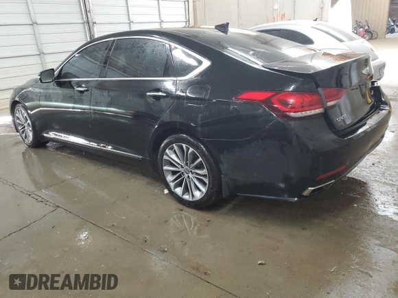 2015 Hyundai Genesis 3.8L with VIN KMHGN4JEXFU086268, listed as a Copart auction lot 53620125 with 111,138 mi miles and Salvage Title. Bid and sale history available at carsss.com. Image 2.