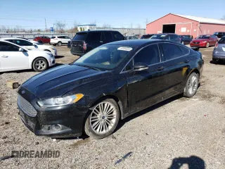 2014 Ford Fusion SE with VIN 3FA6P0HD8ER309421, listed as a Copart auction lot 49384805 with 133,543 mi miles and Salvage Title. Bid and sale history available at carsss.com. Image 1.