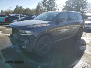 2017 Dodge Durango GT with VIN 1C4RDJDG8HC817087, listed as a Copart auction lot 42809705 with 166,860 mi miles and Salvage Title. Bid and sale history available at carsss.com. Image 1.