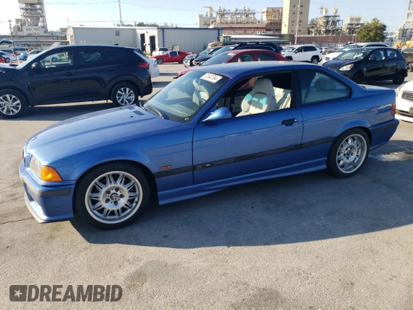 1999 BMW 3 Series M3 with VIN WBSBG9331XEY81196, listed as a Copart auction lot 73540764 with 85,068 mi miles and Salvage Title. Bid and sale history available at carsss.com. Image 1.