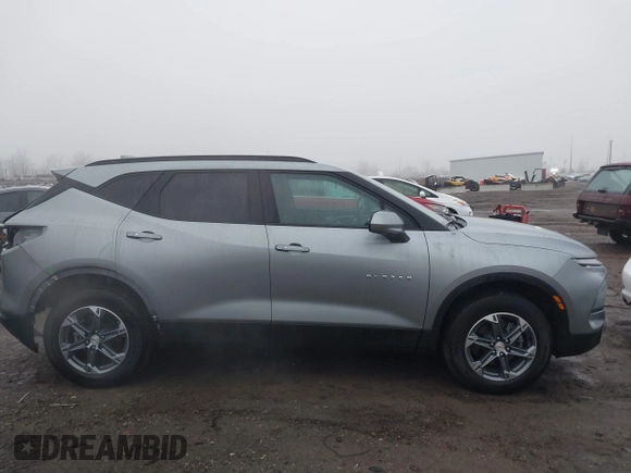 2024 Chevrolet Blazer LT with VIN 3GNKBCR4XRS152150, listed as a IAAI auction lot 41476874 with 7,383 mi miles and . Bid and sale history available at DreamBid. Image 13.