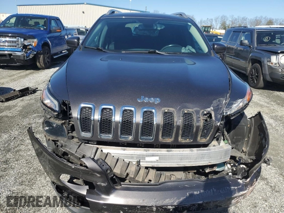 2014 Jeep Cherokee Latitude with VIN 1C4PJLCBXEW165312, listed as a Copart auction lot 48423755 with 113,950 mi miles and Salvage Title. Bid and sale history available at carsss.com. Image 5.