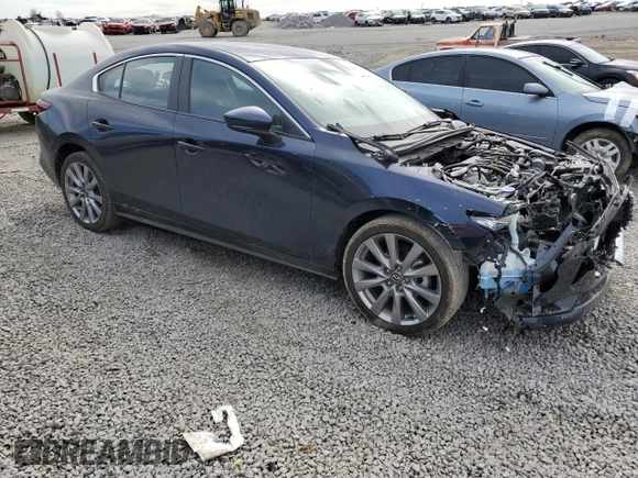 2022 Mazda 3 Preferred with VIN 3MZBPACL3NM317725, listed as a Copart auction lot 46826645 with 23,718 mi miles and Salvage title. Bid and sale history available at DreamBid. Image 4.