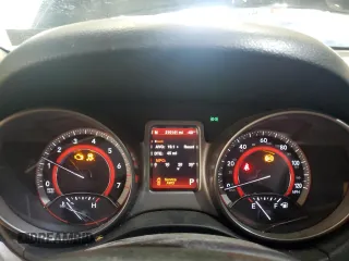 2015 Dodge Journey Crossroad with VIN 3C4PDDGGXFT725744, listed as a Copart auction lot 60808455 with 210,141 mi miles and Salvage title. Bid and sale history available at DreamBid. Image 9.