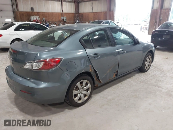 2013 Mazda 3 i SV with VIN JM1BL1TF5D1723123, listed as a IAAI auction lot 42520664 with 122,440 mi miles and . Bid and sale history available at DreamBid. Image 4.