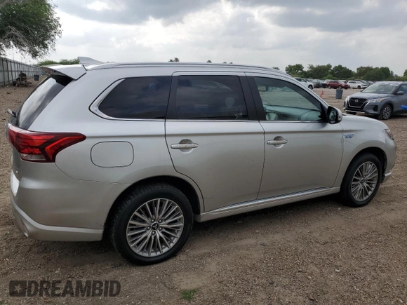 2022 Mitsubishi Outlander SEL with VIN JA4J2VA79NZ050500, listed as a Copart auction lot 55463975 with 81,233 mi miles and Salvage title. Bid and sale history available at DreamBid. Image 3.