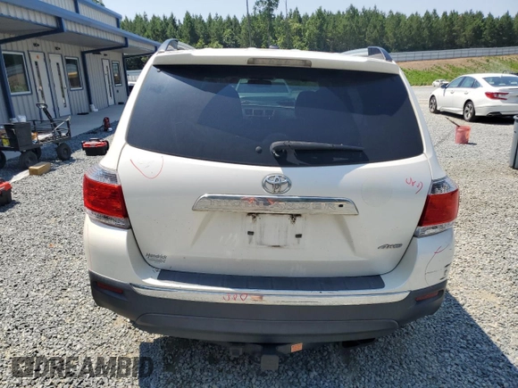 2013 Toyota Highlander Limited with VIN 5TDDK3EH8DS235518, listed as a Copart auction lot 62254505 with 230,268 mi miles and Salvage title. Bid and sale history available at DreamBid. Image 6.