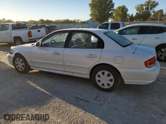 2003 Hyundai Sonata with VIN KMHWF25H53A755111, listed as a Copart auction lot 76359094 with 139,466 mi miles and Salvage Title. Bid and sale history available at carsss.com. Image 2.