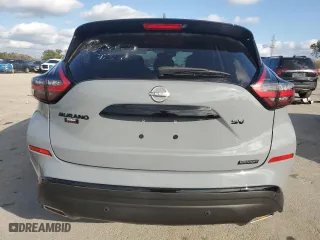 2024 Nissan Murano SV with VIN 5N1AZ2BJ6RC107802, listed as a Copart auction lot 87148574 with 45 mi miles and Non Repairable. Bid and sale history available at carsss.com. Image 6.