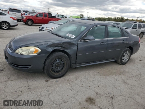 2010 Chevrolet Impala LS with VIN 2G1WA5EN9A1241501, listed as a Copart auction lot 75937904 with 98,270 mi miles and Non Repairable. Bid and sale history available at DreamBid. Image 1.