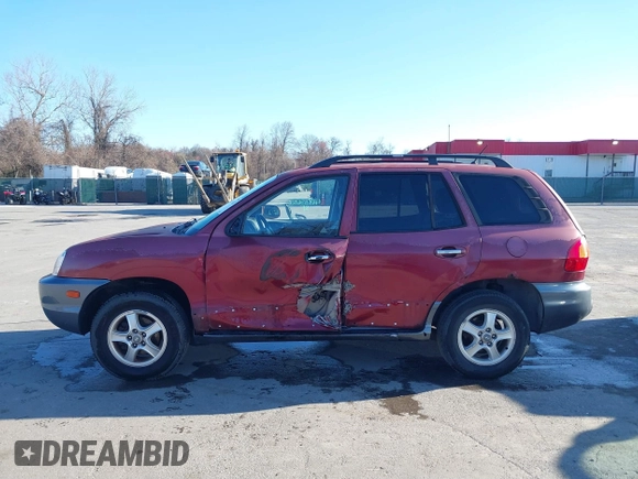 2004 Hyundai Santa Fe GLS with VIN KM8SC13EX4U798868, listed as a IAAI auction lot 41835652 with 222,350 mi miles. Bid and sale history available at carsss.com. Image 14.