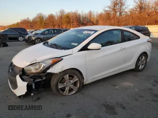 2013 Hyundai Elantra Coupe GS PZEV with VIN KMHDH6AEXDU004610, listed as a Copart auction lot 81362604 with 0 mi miles and Salvage Title. Bid and sale history available at carsss.com. Image 1.