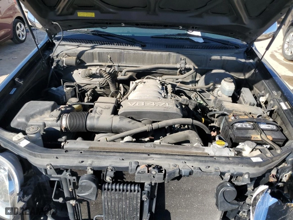2004 Toyota Tundra SR5 with VIN 5TBDT44184S443012, listed as a Copart auction lot 46493445 with 162,673 mi miles and Salvage Title. Bid and sale history available at carsss.com. Image 11.