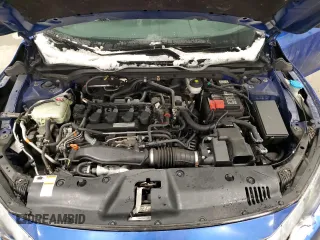 2017 Honda Civic Sedan EX-T with VIN 2HGFC1F46HH104065, listed as a Copart auction lot 43015035 with 93,690 mi miles and Salvage Title. Bid and sale history available at carsss.com. Image 11.