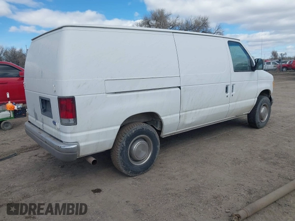 1995 Ford Econoline Cargo with VIN 1FTFE24H2SHA79067, listed as a IAAI auction lot 41836117 with 183,855 mi miles and . Bid and sale history available at DreamBid. Image 4.