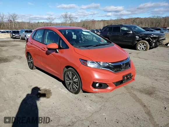 2018 Honda Fit EX-L with VIN 3HGGK5H95JM700881, listed as a Copart auction lot 79880414 with 77,238 mi miles and Salvage Title. Bid and sale history available at carsss.com. Image 11.