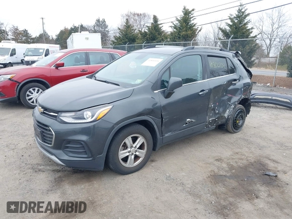 2018 Chevrolet Trax LT with VIN 3GNCJLSB2JL409509, listed as a IAAI auction lot 41800104 with 84,630 mi miles and . Bid and sale history available at carsss.com. Image 16.