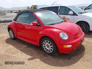 2005 Volkswagen Beetle GLS с VIN 3VWCM31Y15M316077, выставлен на аукционе IAAI как лот 41932437 с пробегом 148 274 миль миль и . История ставок и продаж доступна на DreamBid. Изображение 1.