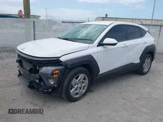 2024 Hyundai Kona SE with VIN KM8HA3AB7RU131235, listed as a IAAI auction lot 41971756 with 10,568 mi miles. Bid and sale history available at carsss.com. Image 17.