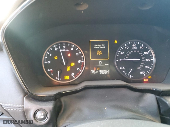 2020 Subaru Outback with VIN 4S4BTAACXL3134110, listed as a Copart auction lot 85159844 with 79,391 mi miles and Salvage Title. Bid and sale history available at carsss.com. Image 9.