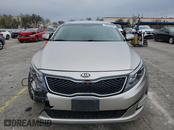 2015 Kia Optima LX with VIN KNAGM4A71F5529133, listed as a Copart auction lot 48345335 with 90,671 mi miles and Salvage Title. Bid and sale history available at carsss.com. Image 5.