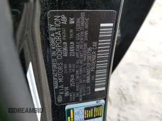 2015 Kia Cadenza Premium with VIN KNALN4D70F5181736, listed as a Copart auction lot 80024144 with 138,814 mi miles and Salvage Title. Bid and sale history available at carsss.com. Image 12.