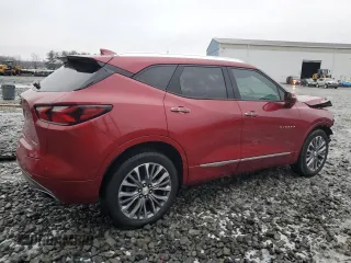 2020 Chevrolet Blazer Premier with VIN 3GNKBLRS2LS559871, listed as a Copart auction lot 44188845 with 27,200 mi miles and Salvage title. Bid and sale history available at DreamBid. Image 3.