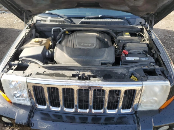 2008 Jeep Commander Limited with VIN 1J8HG58258C135608, listed as a Copart auction lot 49639375 with 140,549 mi miles and Salvage Title. Bid and sale history available at carsss.com. Image 12.