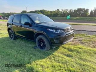 2019 Land Rover Discovery Sport SE with VIN SALCP2FX8KH789813, listed as a Copart auction lot 54988785 with 92,657 mi miles and Clean Title. Bid and sale history available at carsss.com. Image 1.