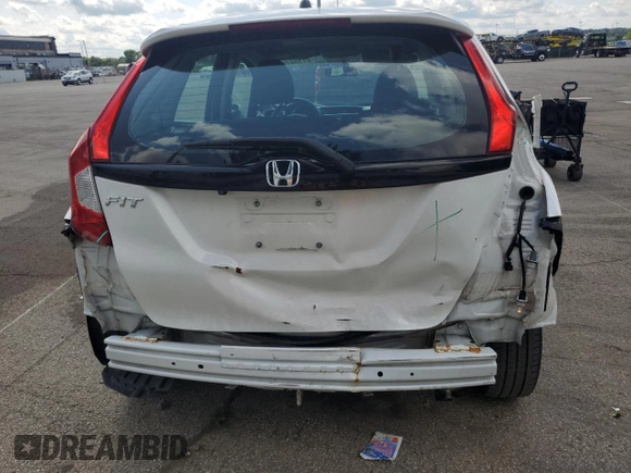 2019 Honda Fit LX with VIN 3HGGK5H48KM738272, listed as a Copart auction lot 61199795 with 44,464 mi miles and Salvage title. Bid and sale history available at DreamBid. Image 6.